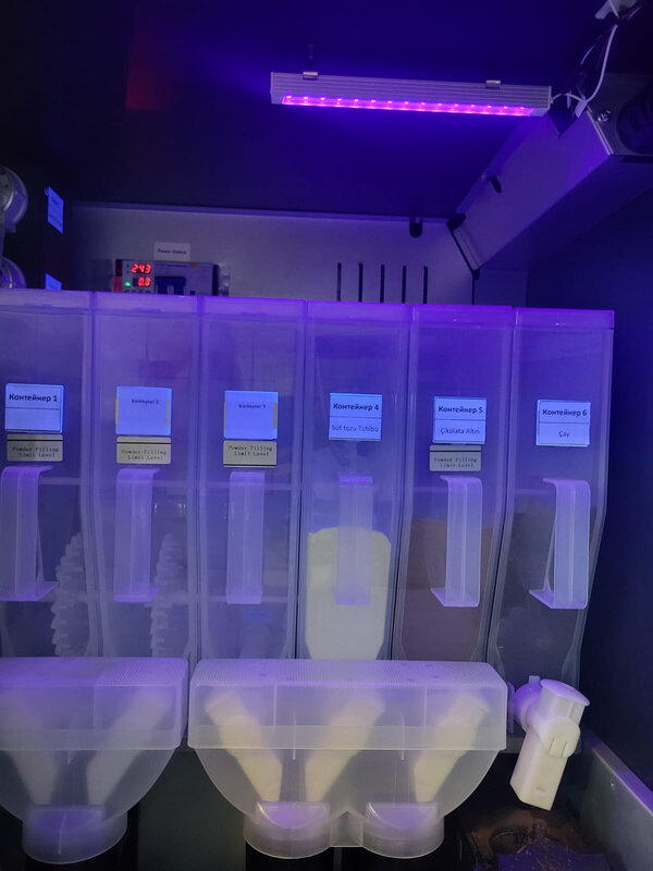 UV sterilizasyon ve kapalı hazneler